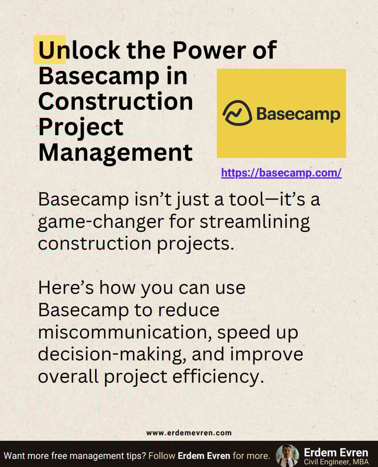 Boost Construction Team Efficiency with Basecamp