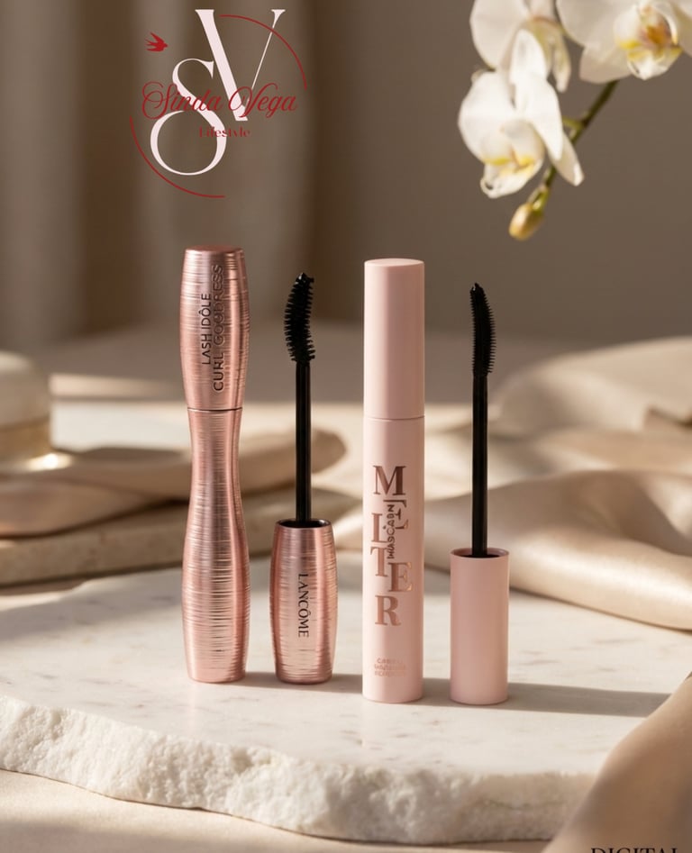 Máscara de pestañas y Primer