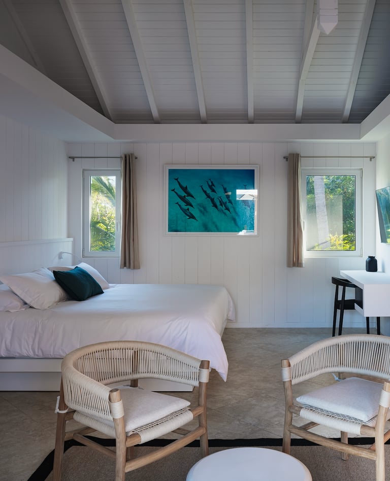 villa noah in st barths bedroom king size comfort luxury
