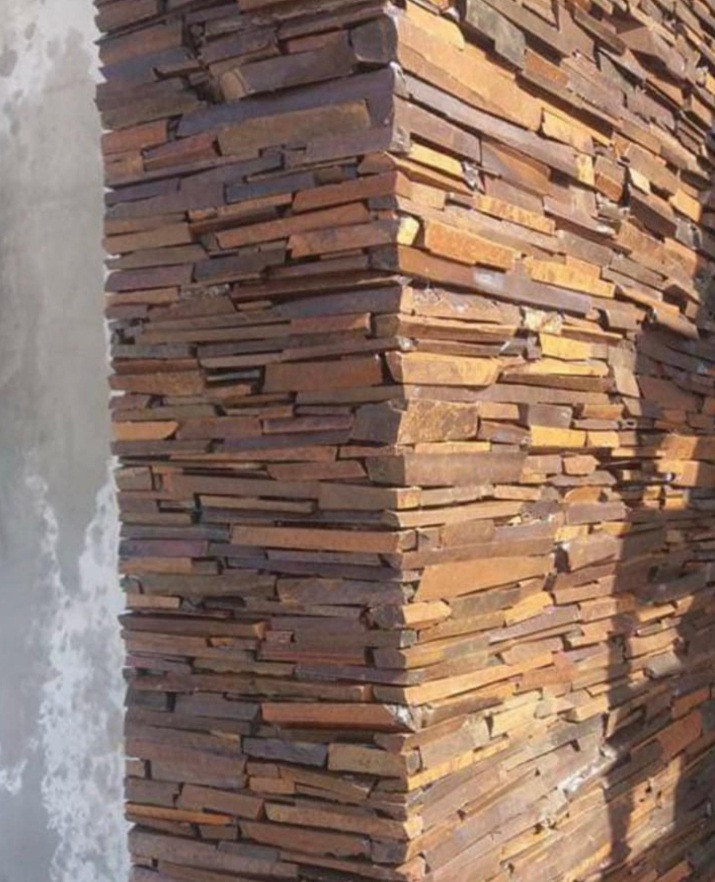 pedra ferro filete em tela ou solto direto do fabricante entrega todo brasil, rústico elegante. 