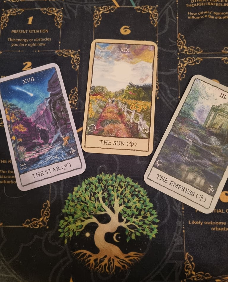 3 tarot cards to answer your questions and dilemmas