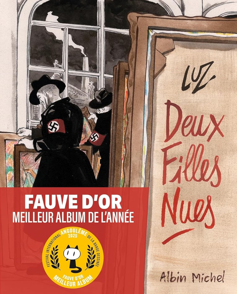 Première de couverture de la BD Deux filles nues
