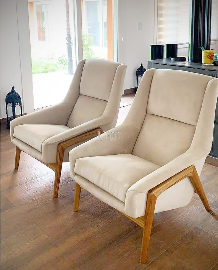 sillon individual tapizado diseno