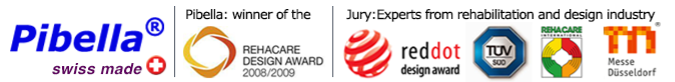 Pibella wins the Rehacare Award, judged by experts in care, travel, safety, and design.