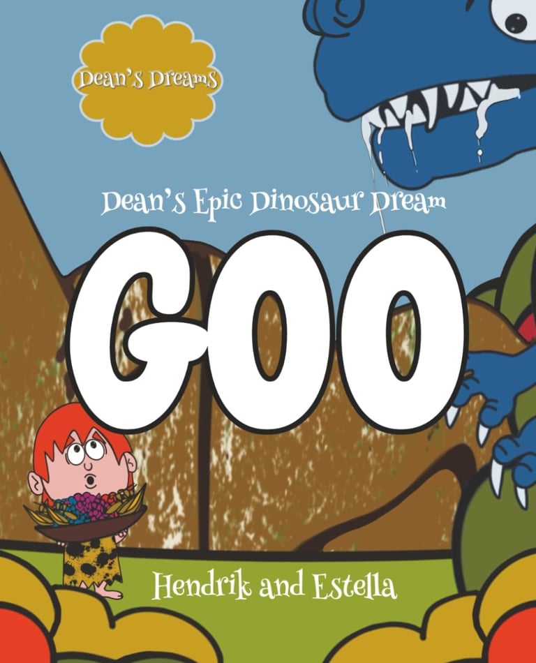 Goo deans epic dinosaur dream book cover
