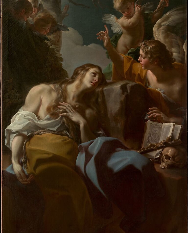 La Madeleine Pénitente par Corrado Giaquinto