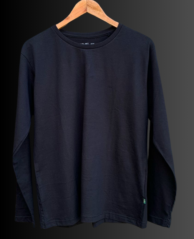 Camiseta ecológica em PET reciclado de manga longa da CicloAmbiental