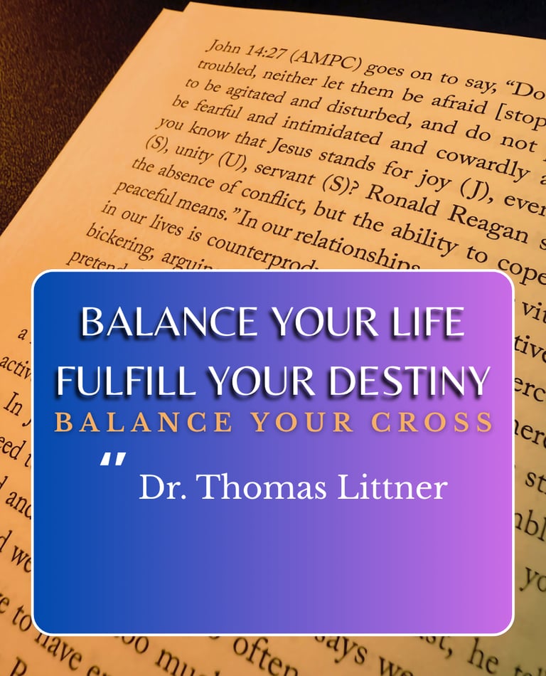 Balance Your Life Fulfill Your Destiny    |    Read Now on Amazon 