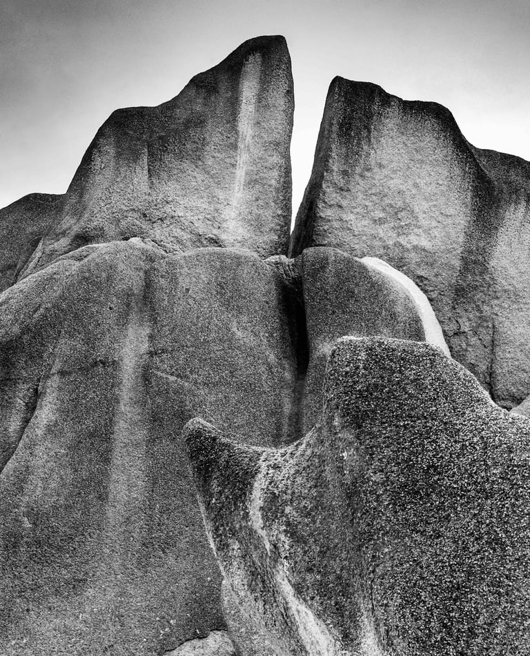 Rocks La Digue Seychelles Seychellen