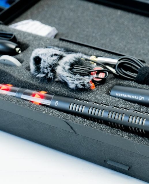 Micrófonos profesionales para producción Audiovisual