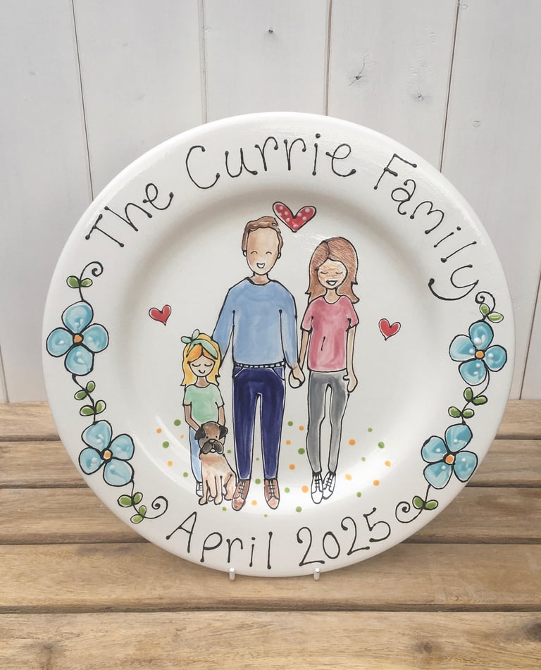 Anniversary Gift Plate