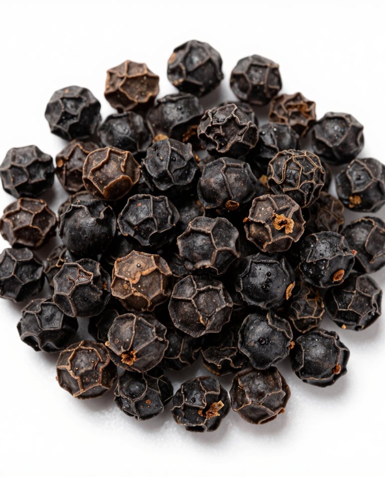 Bright red chili peppers piled together on a natural wooden surface