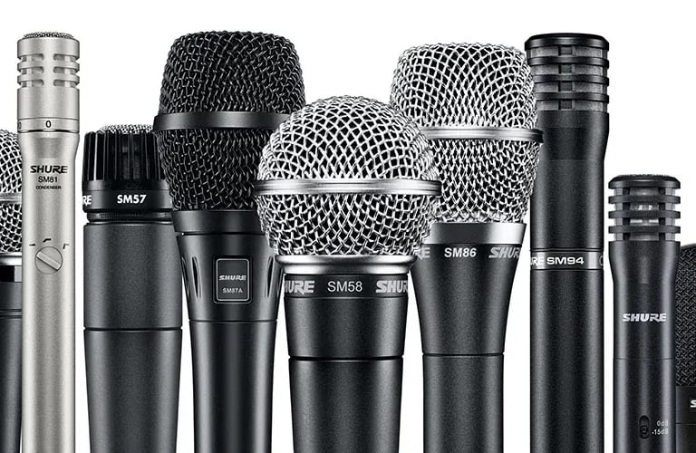 shure microfonos