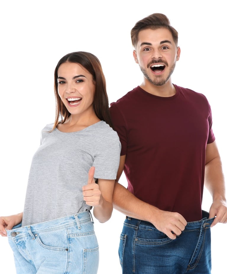 Sustainable weight loss achieved through personalised medical support