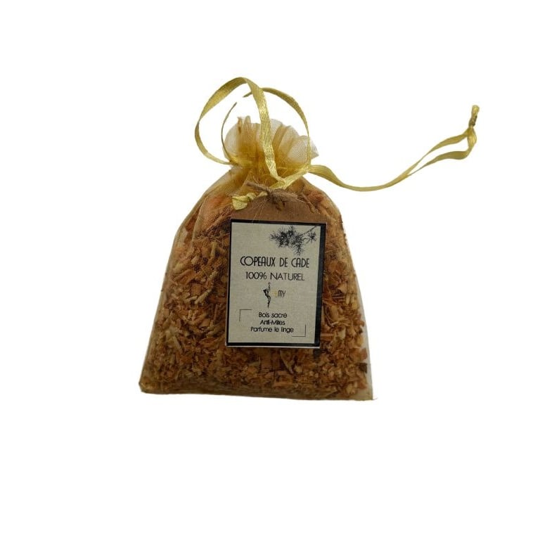 Sachet copeaux de cade anti-mite antiseptique assainissant 