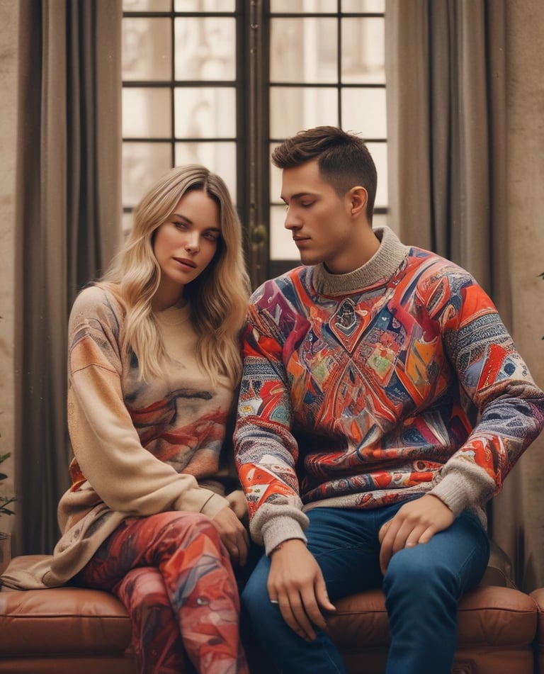 A vibrant close-up of a limited edition Women's Day t-shirt with floral and empowering designs.