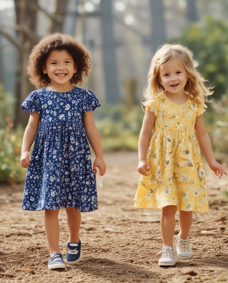 Softly lit photo of a baby wearing a delicate smocked dress, sitting on a vintage wooden chair.