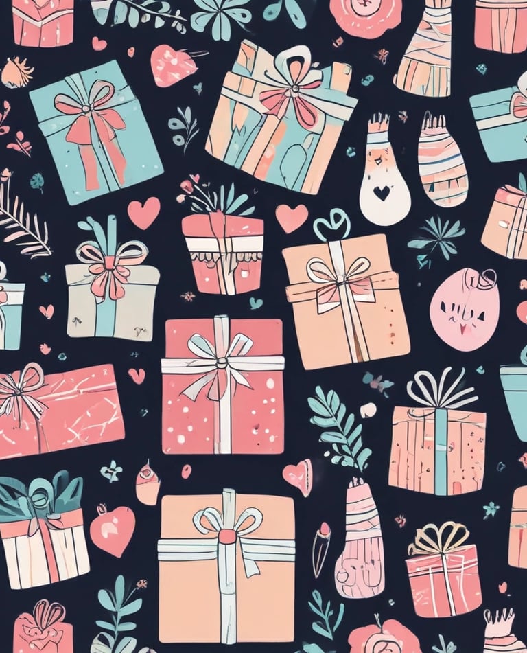 A cozy flat lay of handcrafted candles and artisanal mugs on a wooden table.