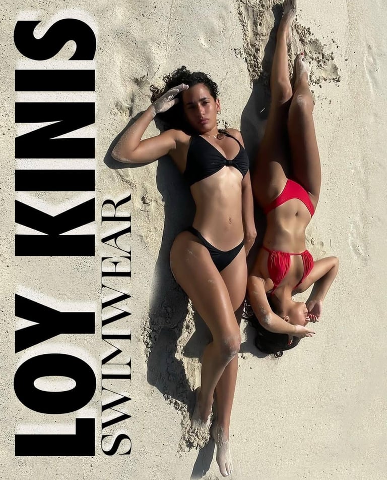 Loy Kinis best model in bikinis