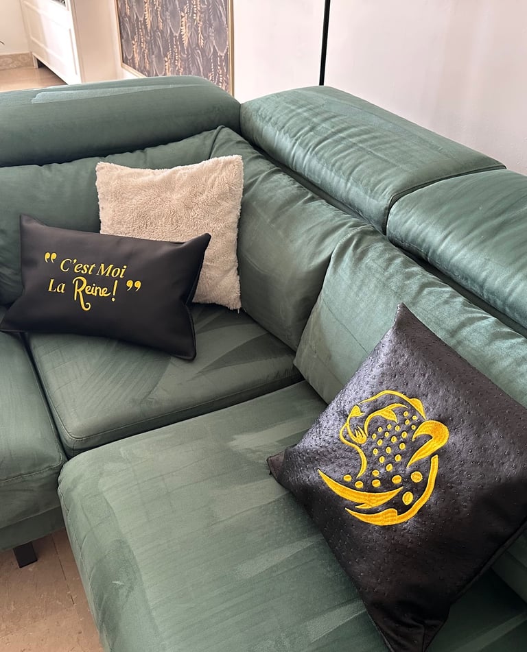 coussin fabrication sur-mesure - fabrication française