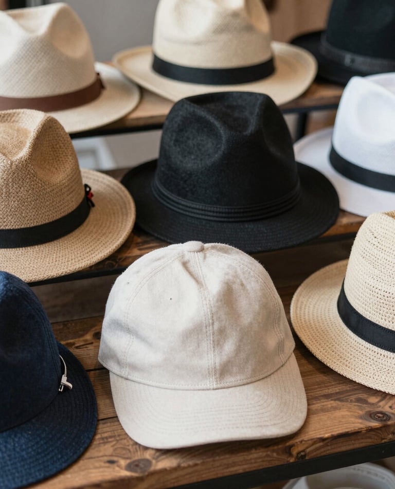 A collection of travel essentials including suitcases, toallas, and thermos neatly arranged.