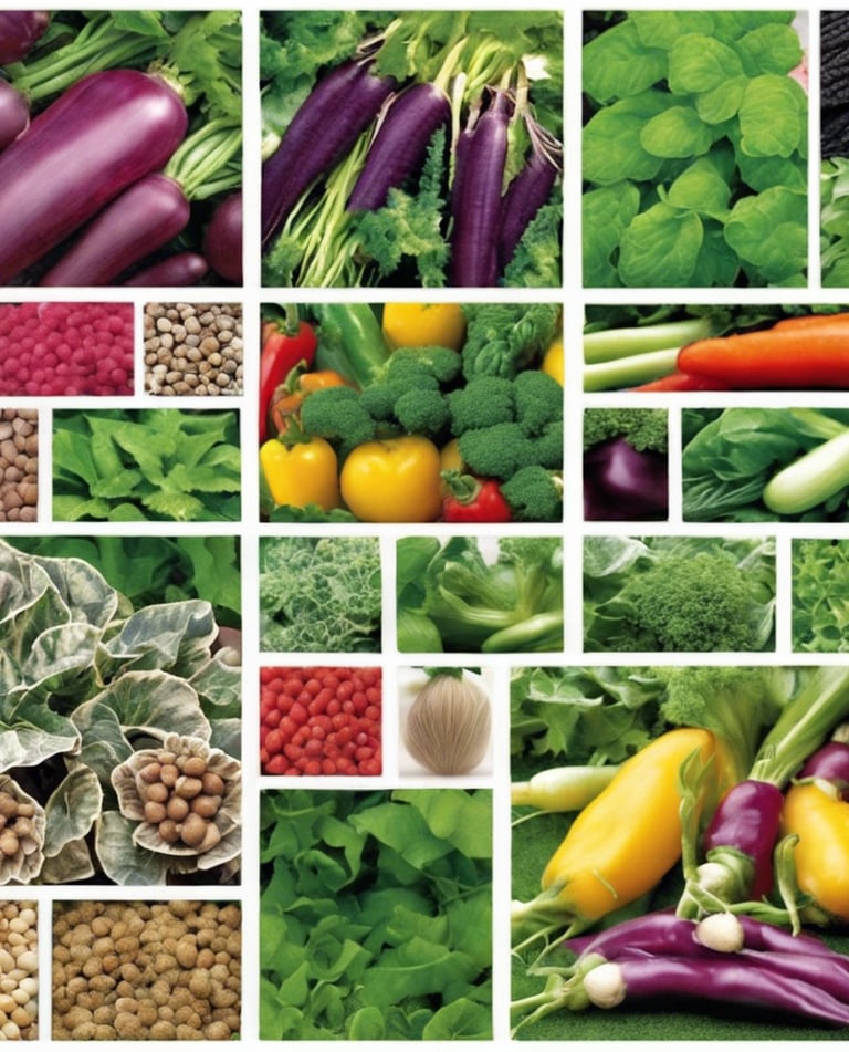 Images of Herb and vegetalbe garde seeds
