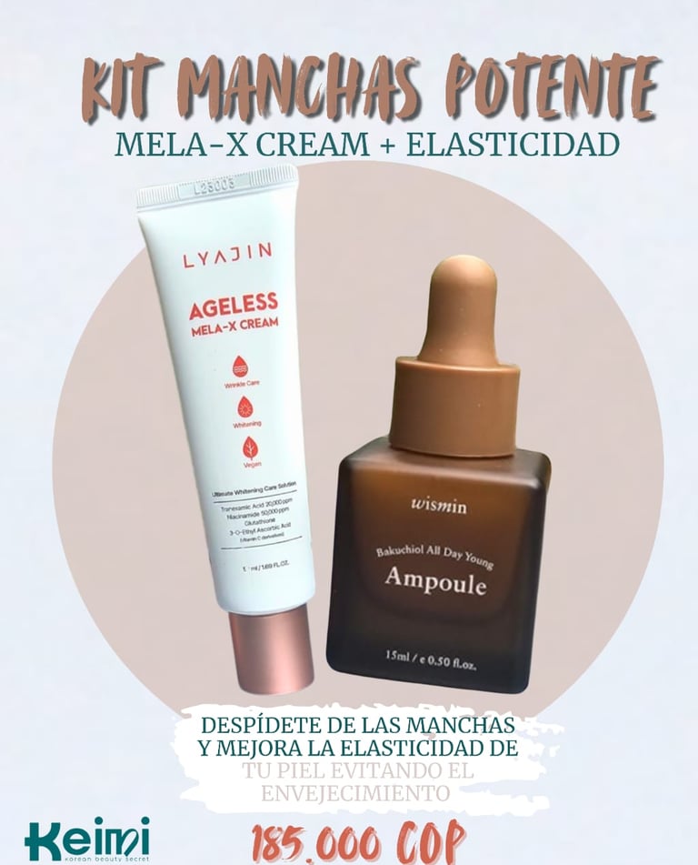 a bottle of cream cream and a bottle of cream