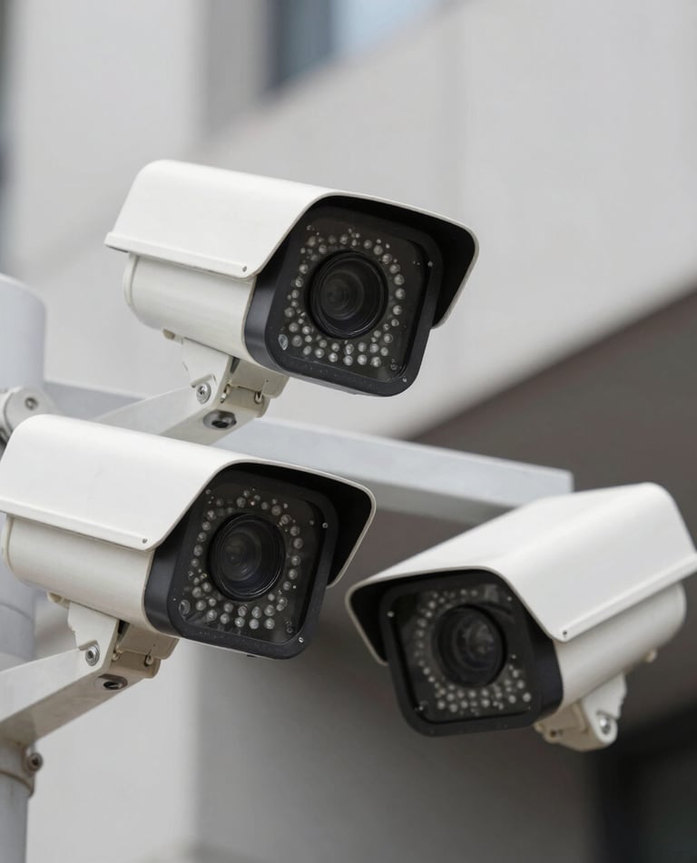 Wireless headphones resting on a vibrant fabric surface.