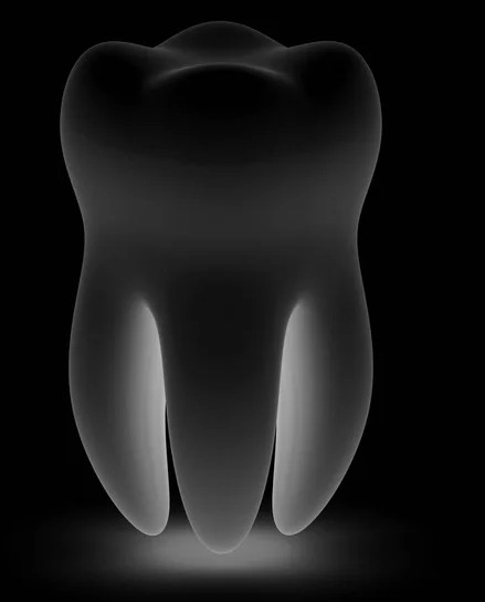 a toothbrush with a toothbrush in the middle of it