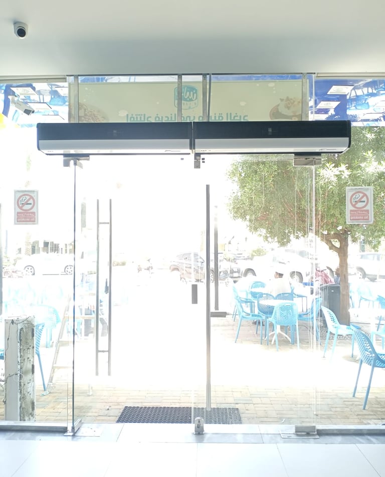 silent air curtains