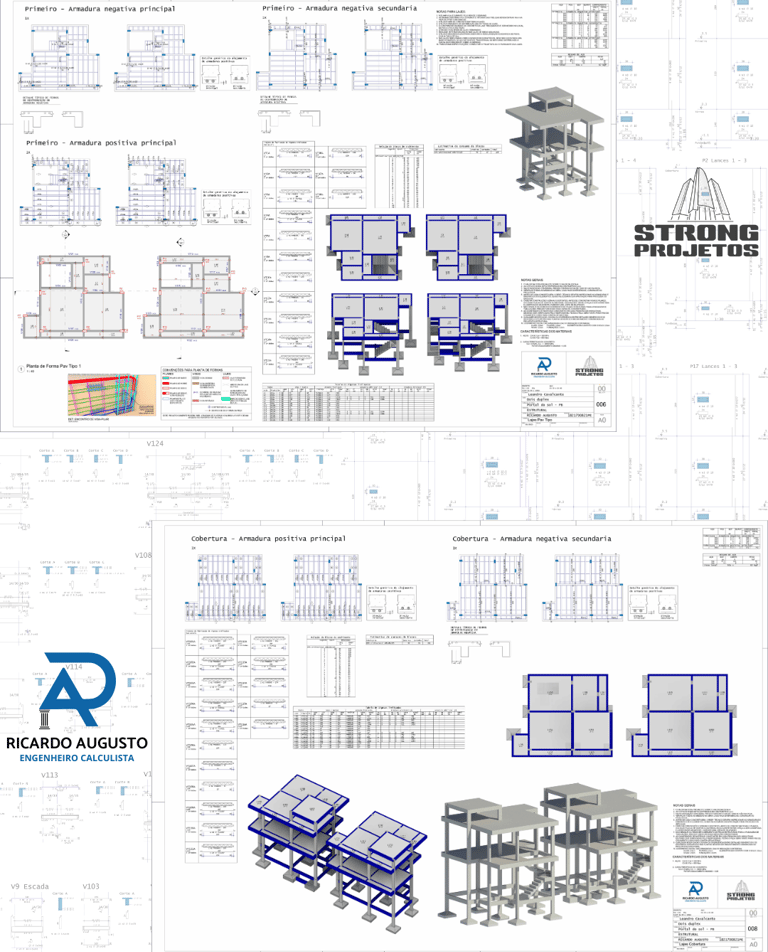 Projeto Estrutural Strong em Conde, PB