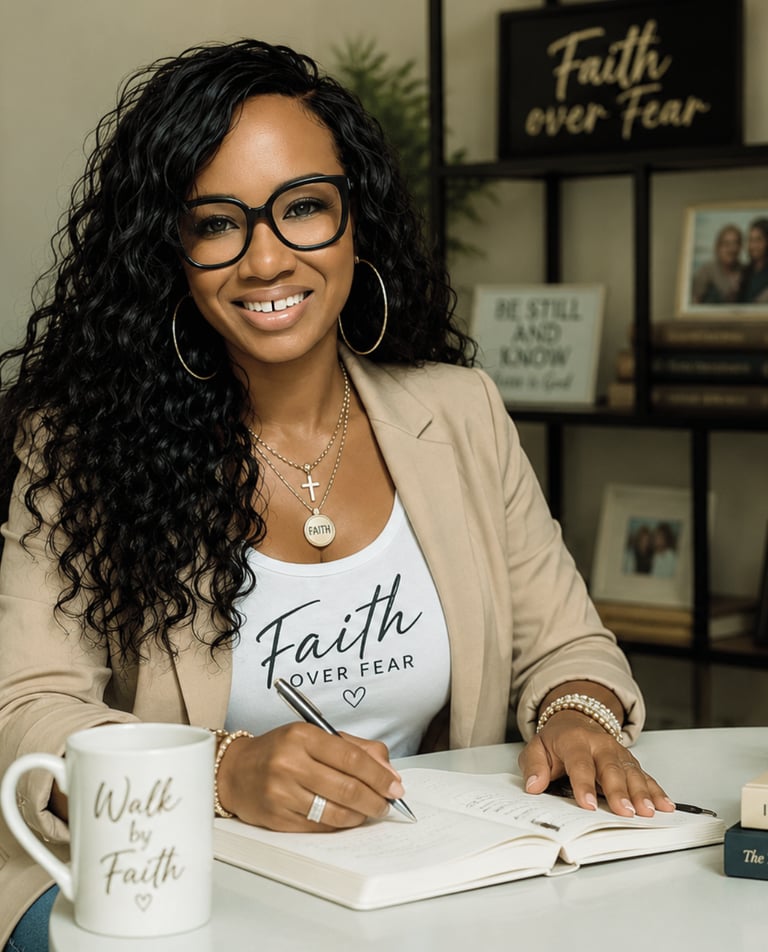 Kelli LaVerne, Christian author, speaker, podcast host, and woman of faith
