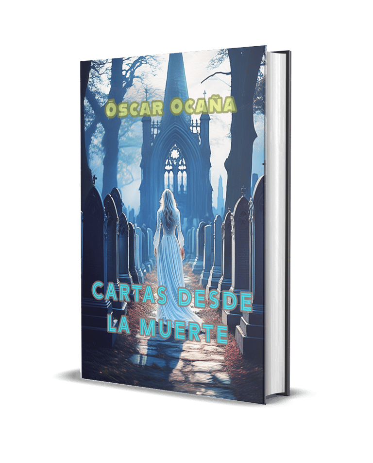Portada del libro de cortos teatrales 'Cartas desde la Muerte' de Óscar Ocaña Parrón