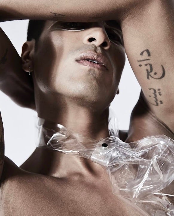  Dany Peña actor and international model in artistic editorial beauty portrait