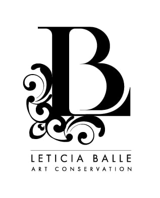 Leticia Balle Art Conservator Logo