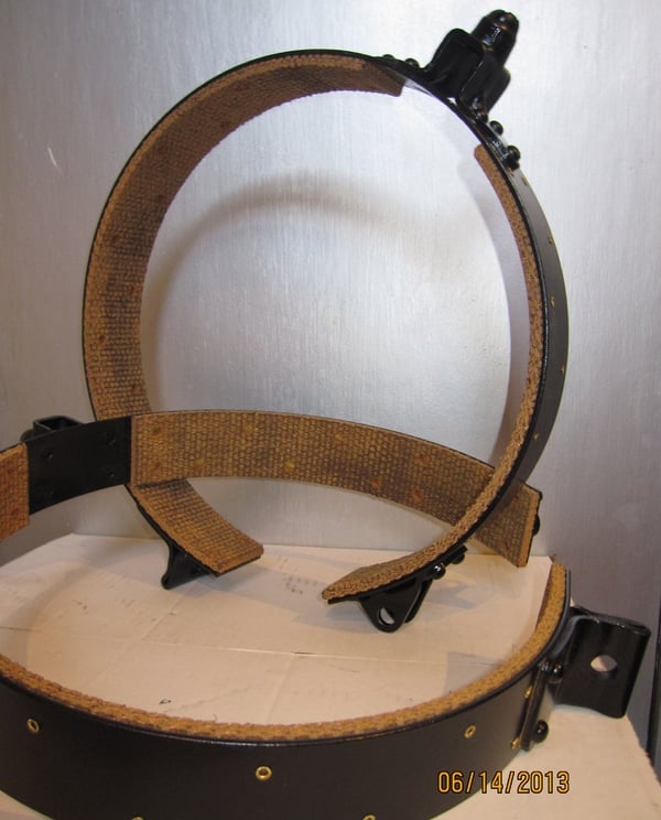 brake band fabrication relining, woven brake band friction materials by the brake experts at 260-426-3331