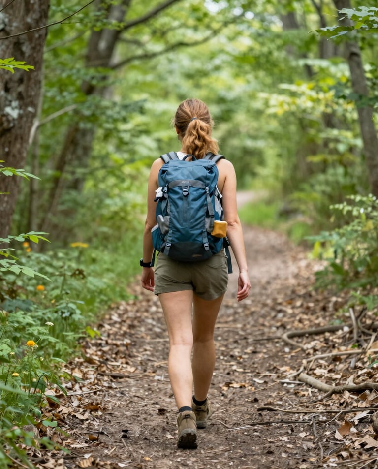 A cozy workspace with earthy-toned decor, wellness books, and herbal teas reflecting a passion for holistic health.