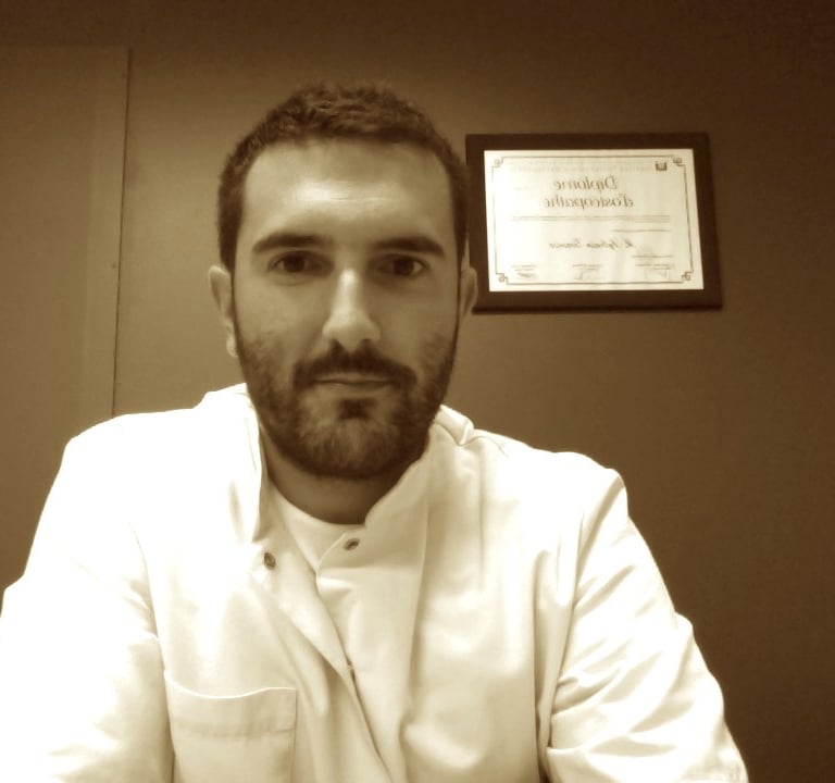 Sylvain Granier ostéopathe à pavie, douleur et mal de dos