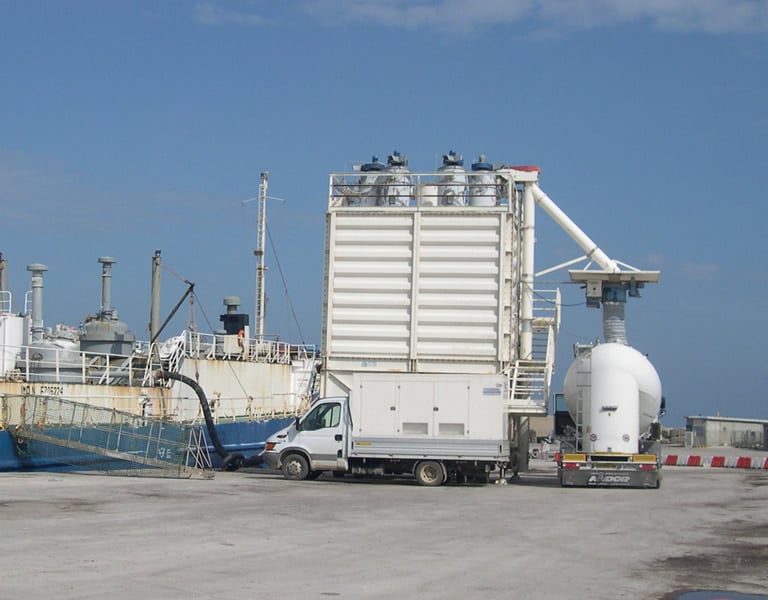 micromix HC Modular flat silos Scutti