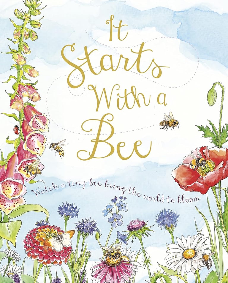 Image of front cover of It Starts With a Bee