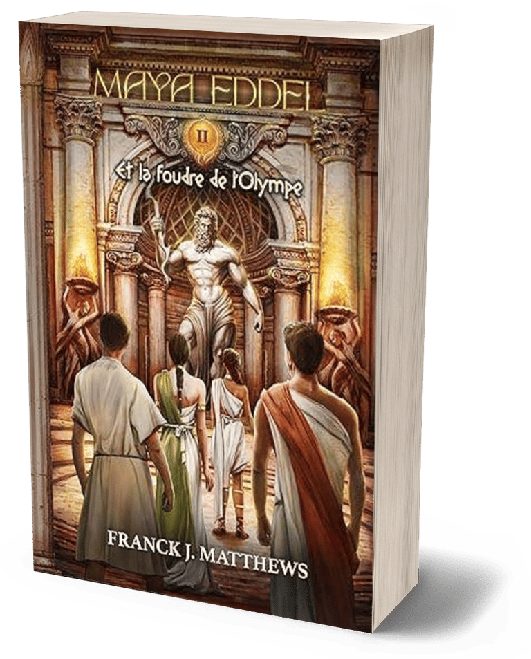 Maya Eddel tome 2, Et la foudre de l'Olympe.
