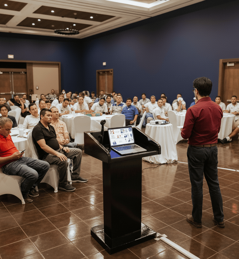 Experiencia impartiendo talleres de psicología, comunicación, bienestar y desempeño en la empresa