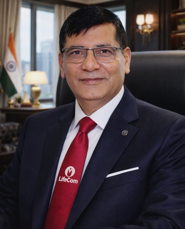 Ved Prakash, CMD, Lifecom Pharma India