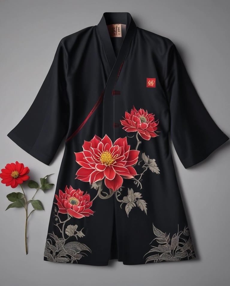 A clean, minimalist workspace with UX/UI design sketches and a laptop displaying a wireframe.