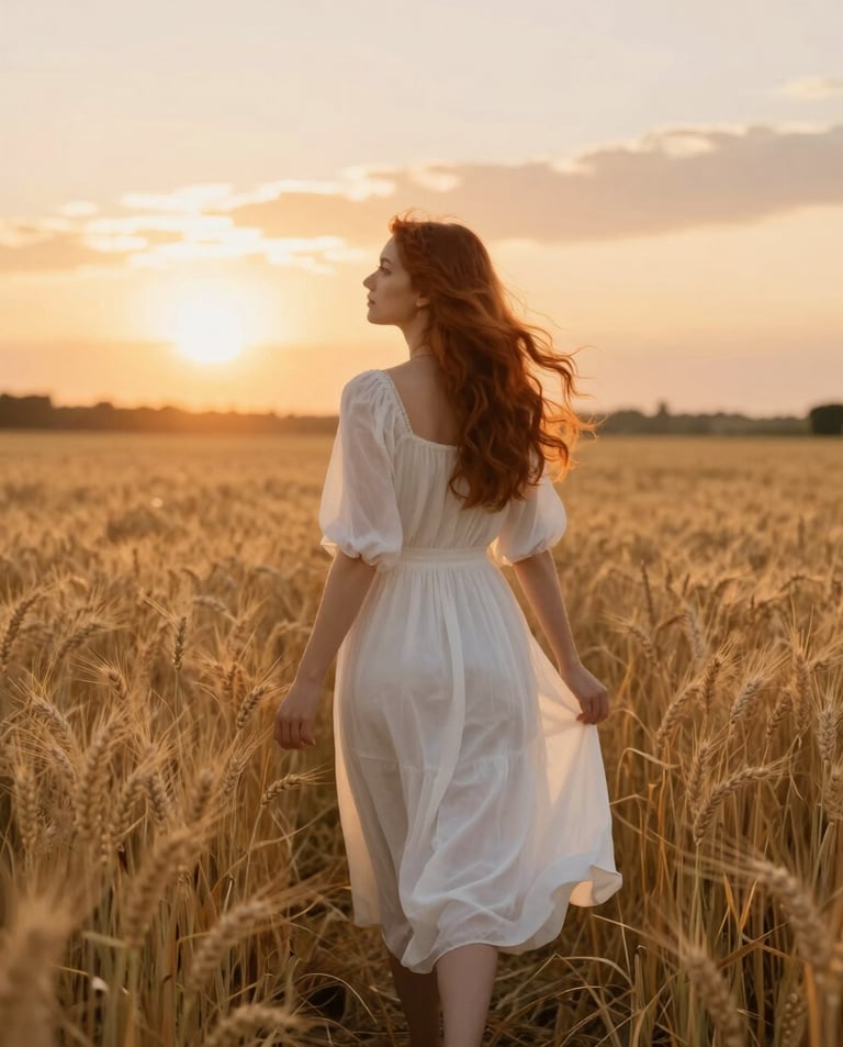 brown wheat in close up photography during sunset