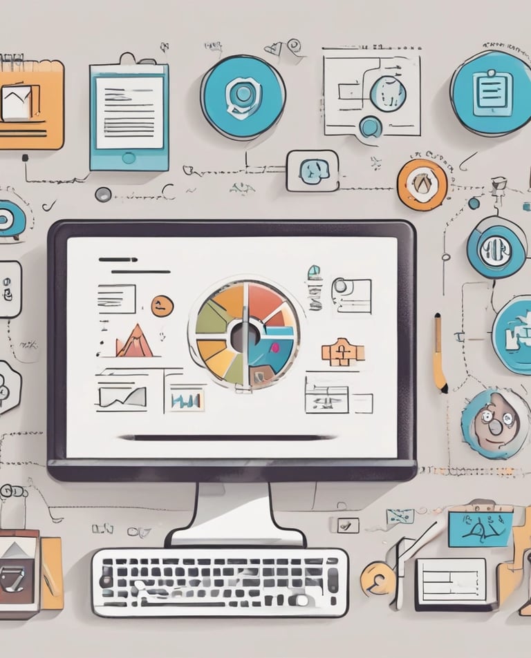 black blue and yellow textile