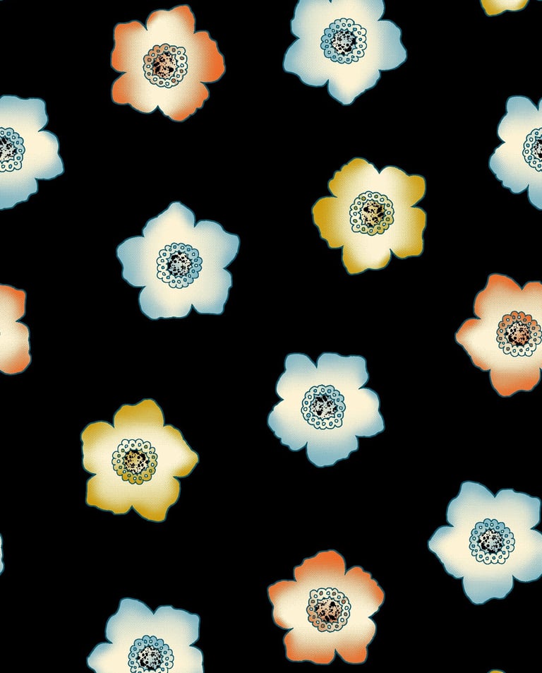 Elegant floral seamless pattern by Kraalikaa.