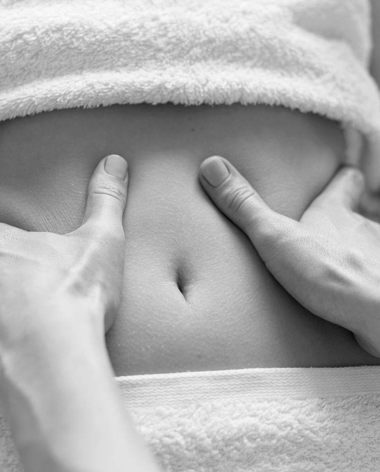 massage du ventre, abdomen, massage des organes interne chi neï tsang