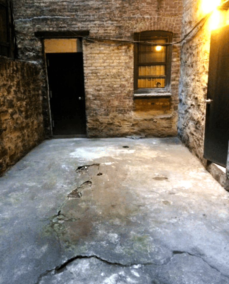 Demolition and cement work