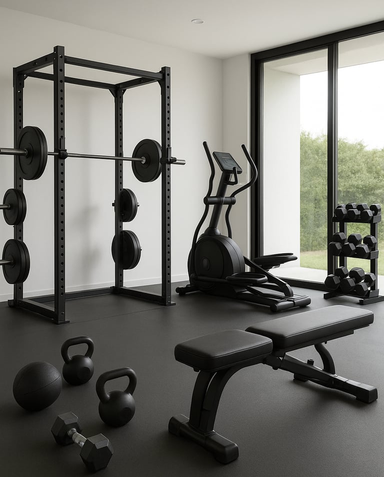 Academia-virtual-clean-moderna-com-equipamentos-elementos-fitness-mas-sem-rostos-pessoas